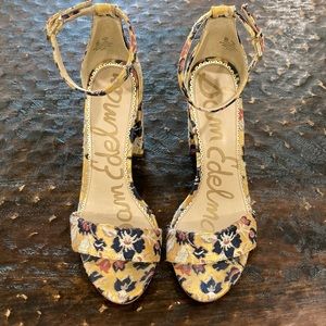 Sam Edelman 3 inch block heels size 9